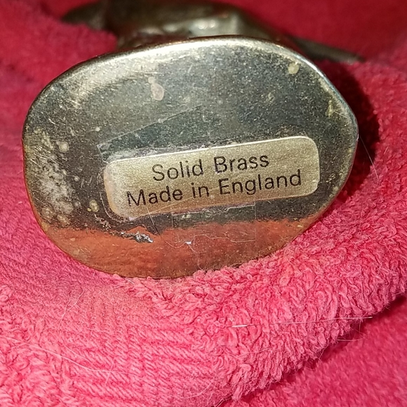 Vintage Solid Brass bird figurine - Picture 6 of 7